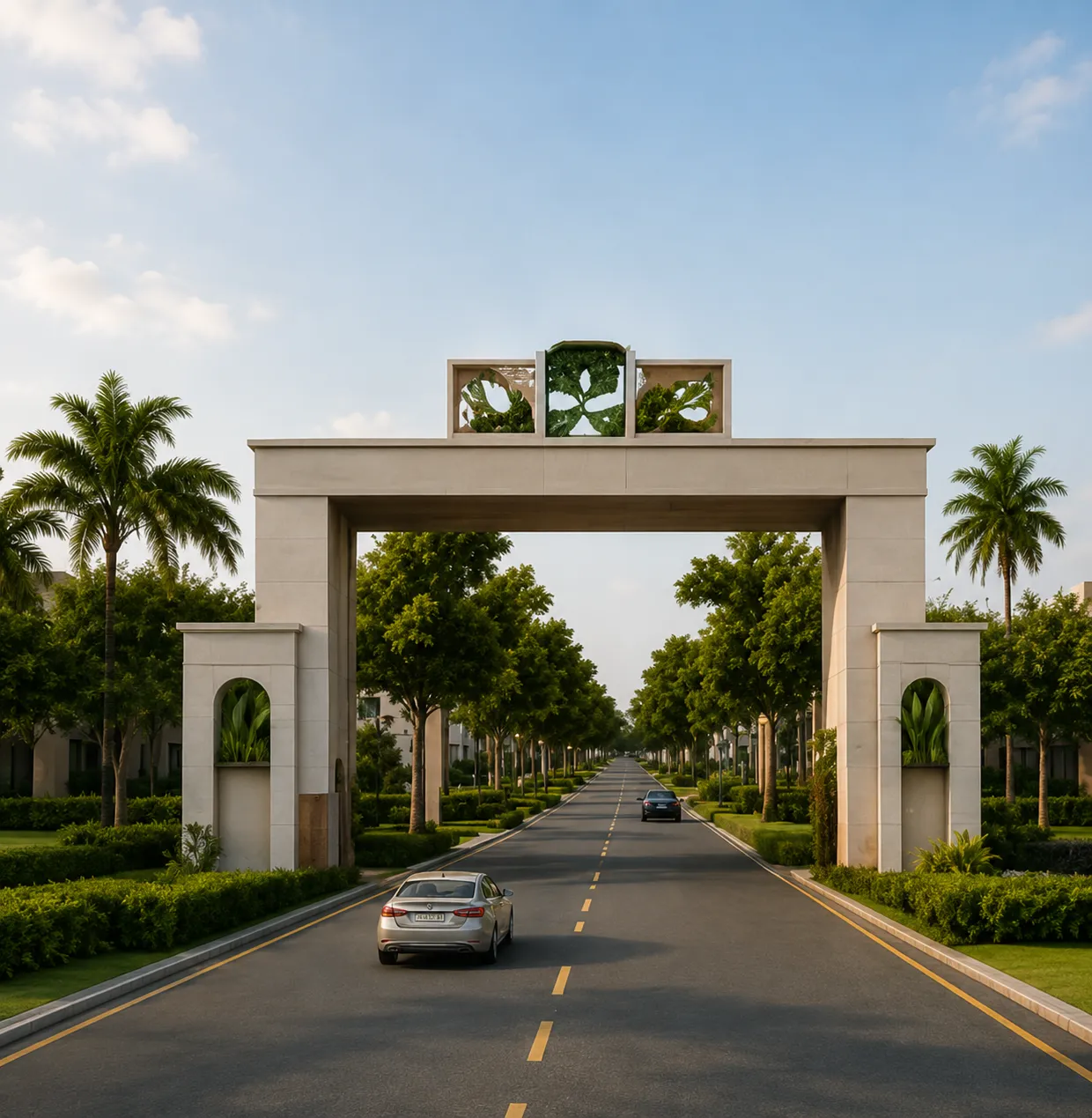 Silicon Real Estate Entrance Gate